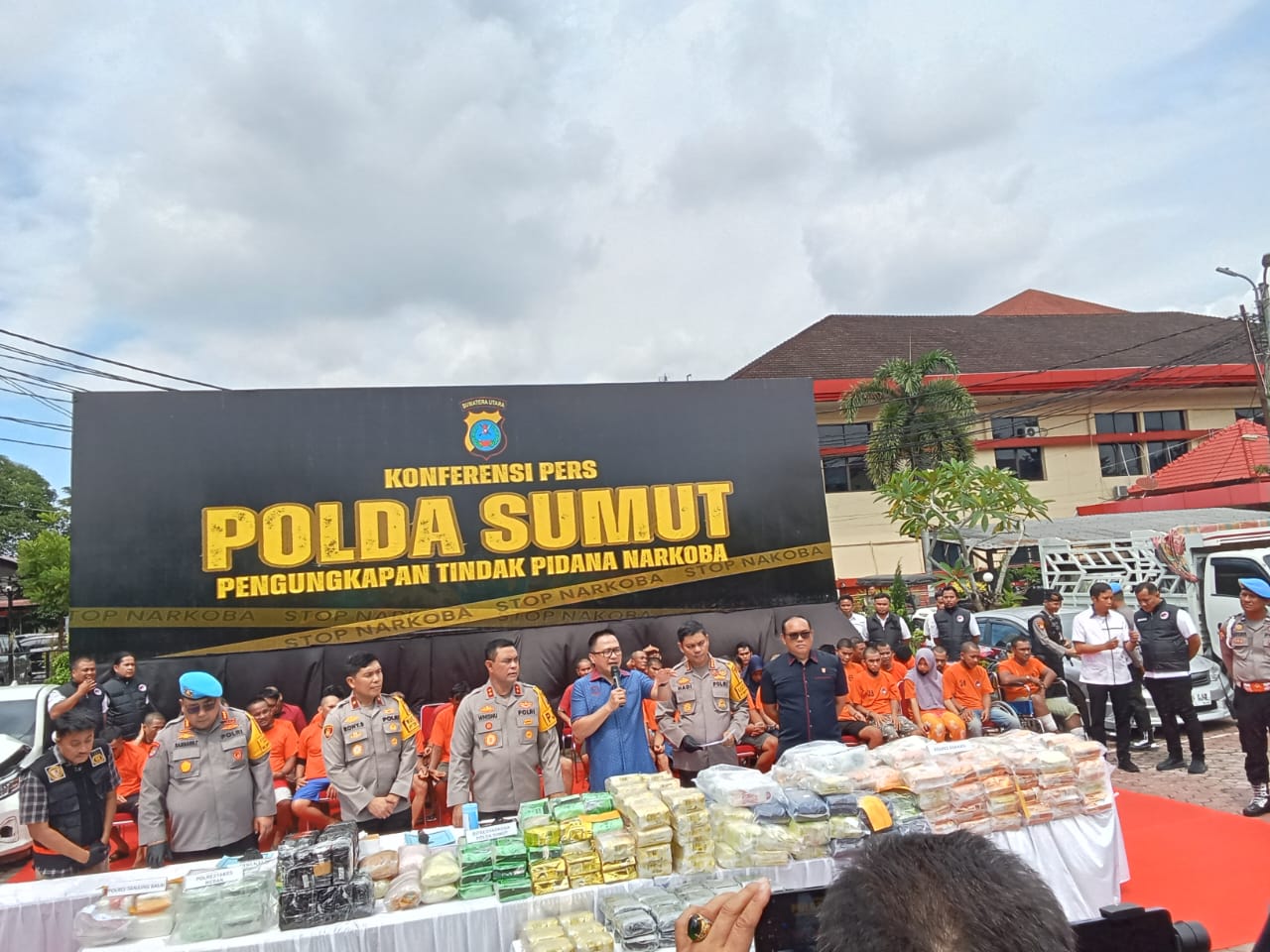 Perangi Narkoba, Kurun Waktu 46 Hari Polda Sumut Ungkap 673 Kasus