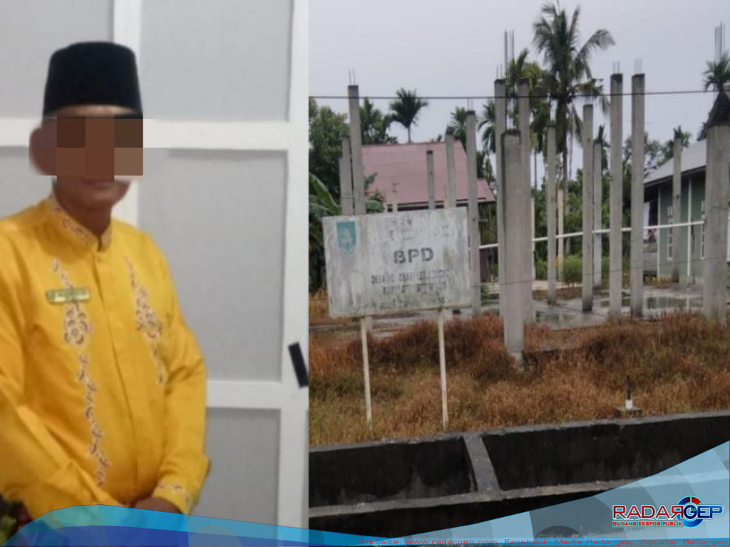Proyek Gedung BPD Wonosari Diduga Mangkrak, Warga Minta Aparat Turun Tangan