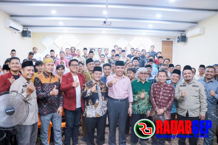 Pj.Bupati Kampar Dr.H.Kamsol MM Hadiri Silaturahmi Syawal Dengan Angkatan Muda Muhammadiyah Kampar