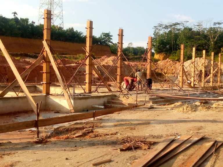 Tidak Ada Dana, Proyek Pembangunan SMAN 3 Rimba Melintang Terabaikan