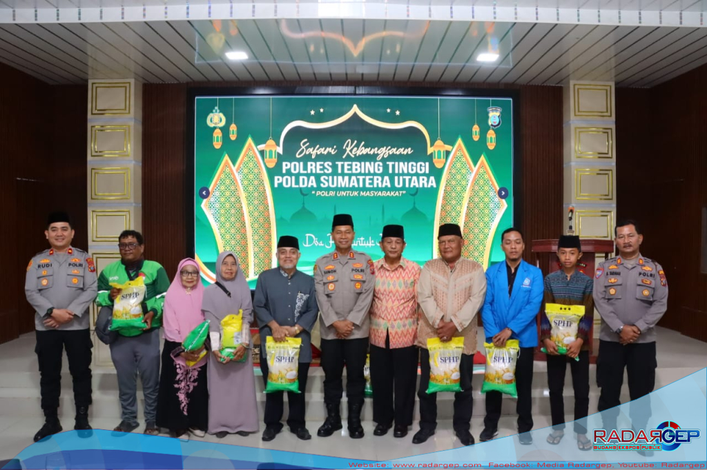 Doa Polri untuk Negeri, Polres Tebing Tinggi Rangkul Semua Elemen Masyarakat