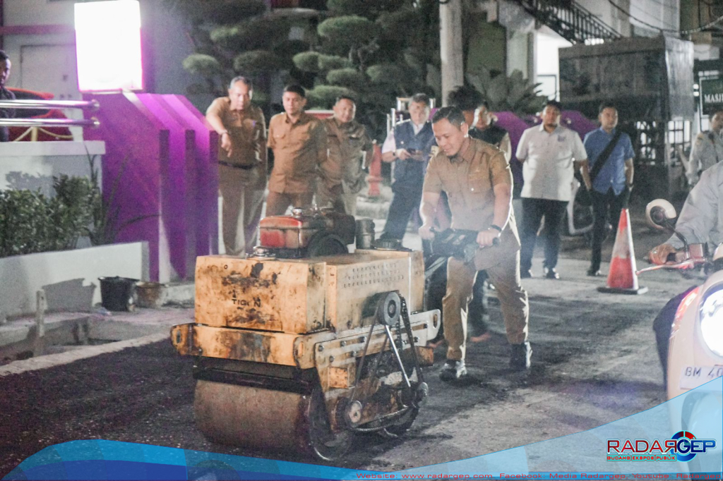 Komitmen Pemko Pekanbaru Bangun Infrastruktur, 29 Ruas Jalan Dioverlay Jelang Akhir Tahun