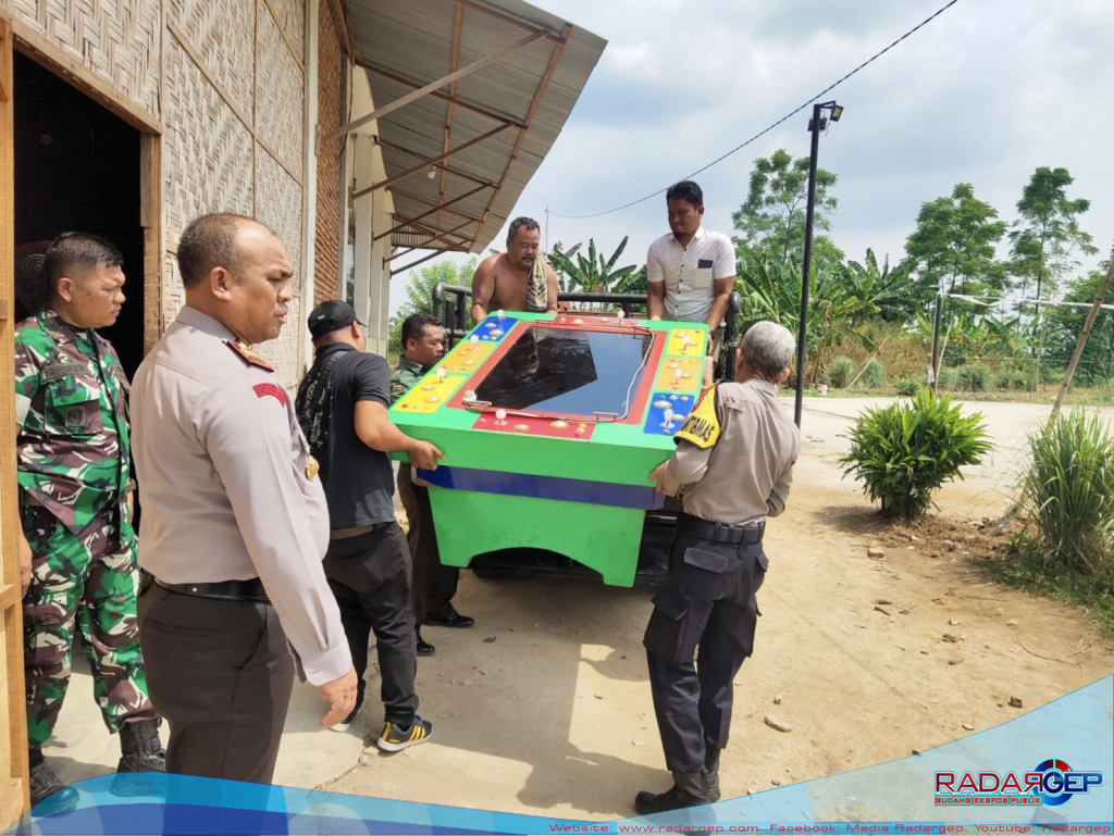 Polsek Tanjung Morawa, TNI dan Pemerintah Setempat Gerebek Tempat Judi Tembak Ikan