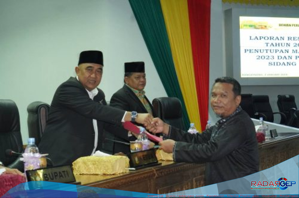 DPRD Kampar Gelar Paripurna Penyampaikan Laporan Reses Masa Sidang I Tahun 2023 dan Penutupan Masa Sidang I