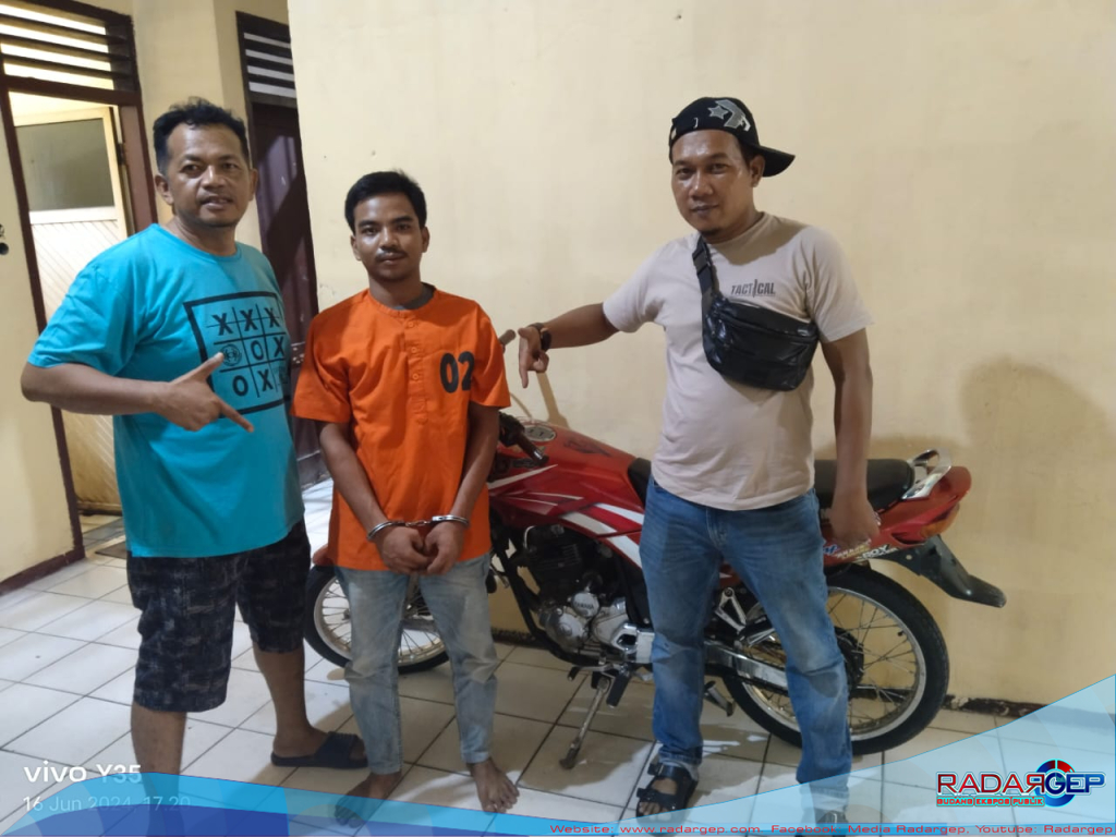 Poksek Teluk Mengkudu Pelaku Pencurian Sepeda Motor Yamaha Scorpio