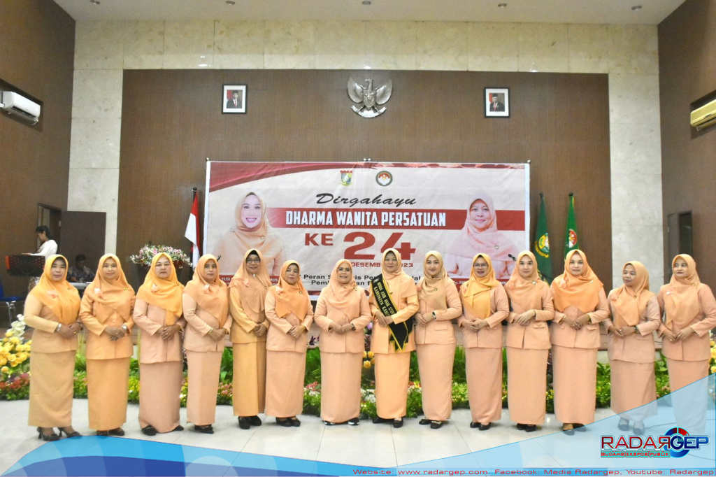 Puncak Peringatan HUT DWP Ke 24 Tahun 2023 Tingkat Kabupaten Kampar Berjalan meriah, Sukses dan Lancar