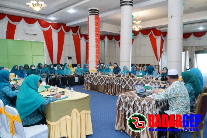 TP- PKK Kabupaten Kampar Adakan Pertemuan Terkait Crash Program Penguatan Imunisasi Polio
