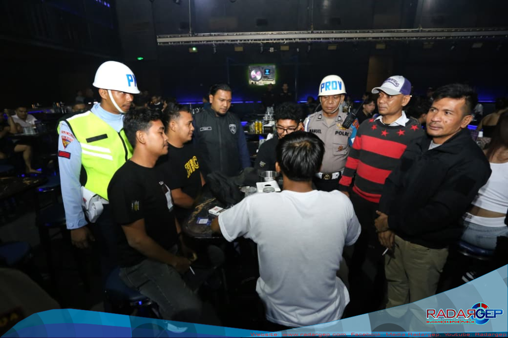 Polda Sumut Dan Tni Terus Gencarkan Razia THM, Tiga Pengunjung Golden Tiger Positif Narkoba