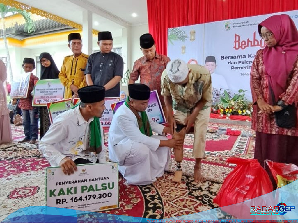 Bupati H Zukri Laksanakan Acara Buka Puasa Bersama Dan Pelepasan Tim Safari Ramadhan Pemerintah Kabupaten Pelalawan 1445 H Tahun 2024
