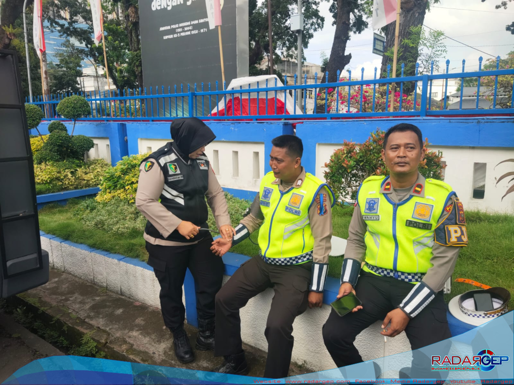 Kompol Gabriellah Pimpin Pemeriksaan Kesehatan Sebelum Operasi Patuh Toba 2025