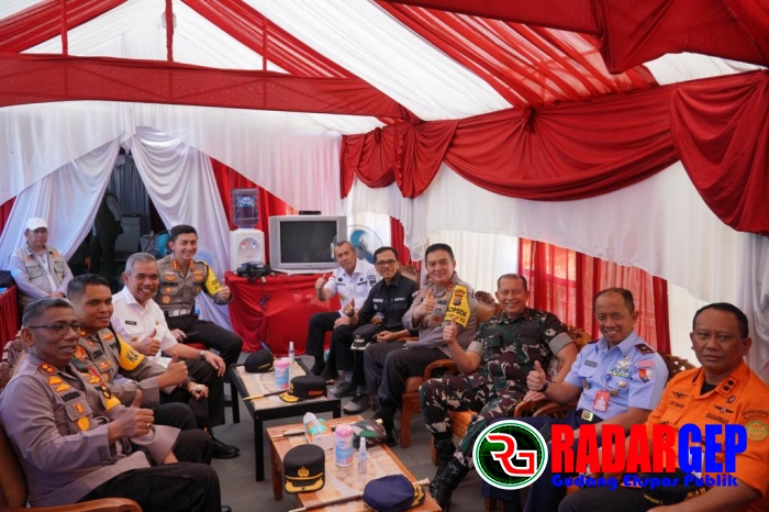 Dampingi Gubernur Riau Dan Forkofimda Riau, Pj Bupati Kampar Tinjau Posko Mudik Perbatasan Riau-Sumbar