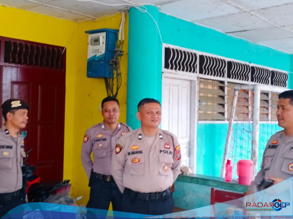 Pastikan Keamanan, Kabag Ops Cek PAM dan Giat di Gudang Logistik KPU Langkat