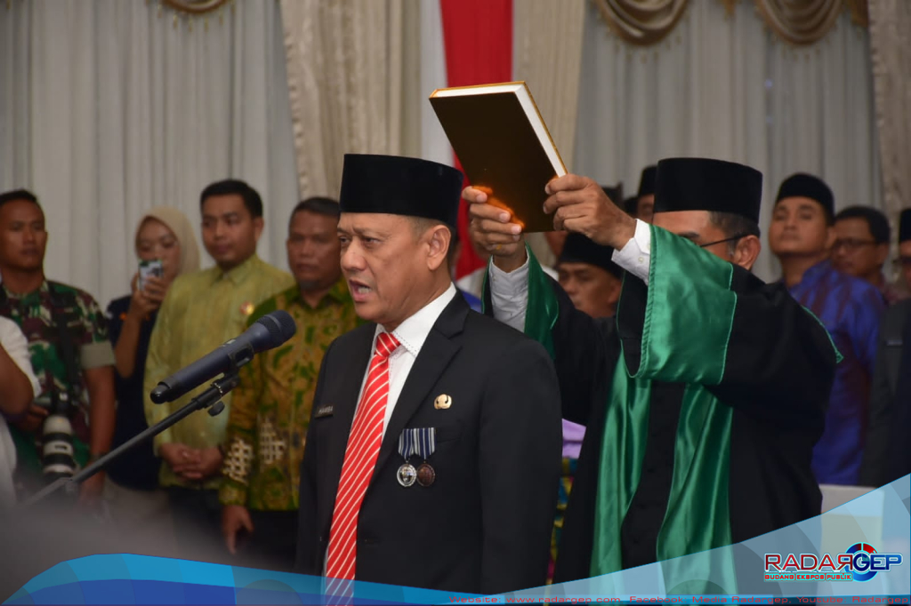 Dilantik Pj Bupati Kampar, Hambali Resmi Jabat Sekda Kampar