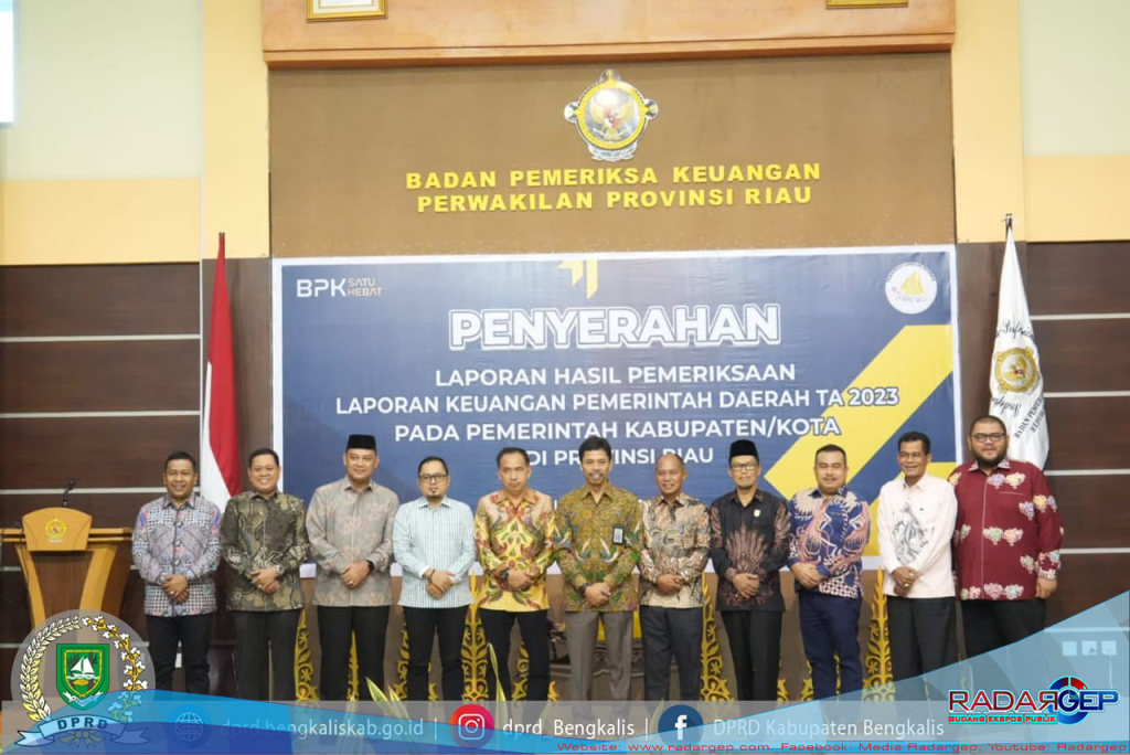 Wakil Ketua Syaiful Ardi Hadiri Penyerahan Penghargaan WTP dari BPK RI