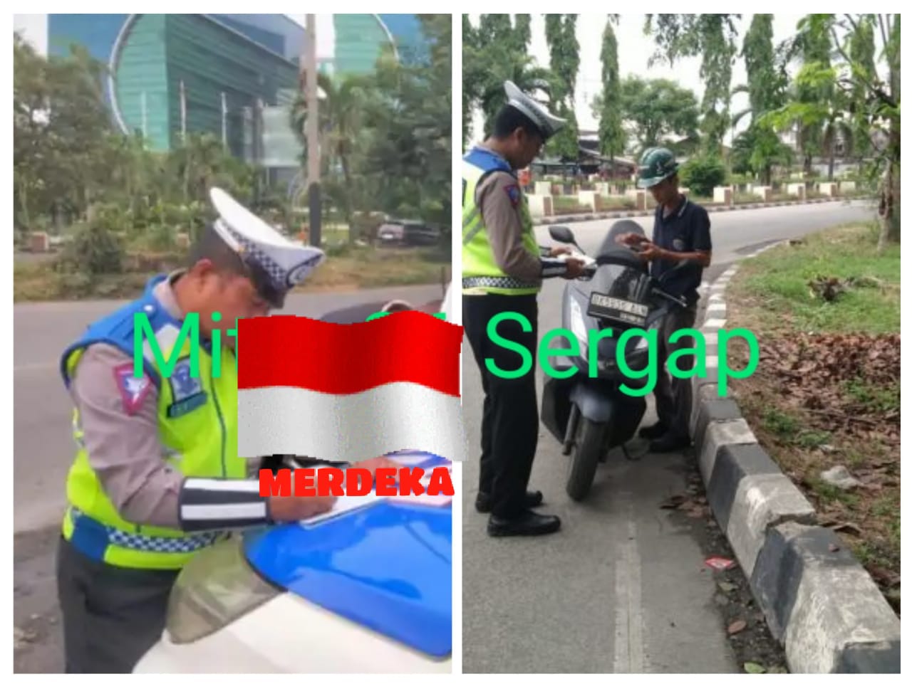 Operasi Patuh Toba 2024 Satlantas Polres Pelabuhan Belawan Keluarkan 10 Tilang dan 15 Surat Teguran
