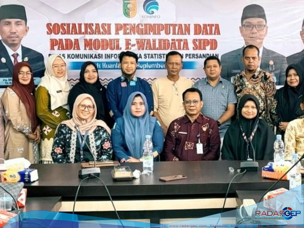 Diskominfoss Gelar Sosialisasi Penginputan Data Pada Modul Ewalidata SIPD