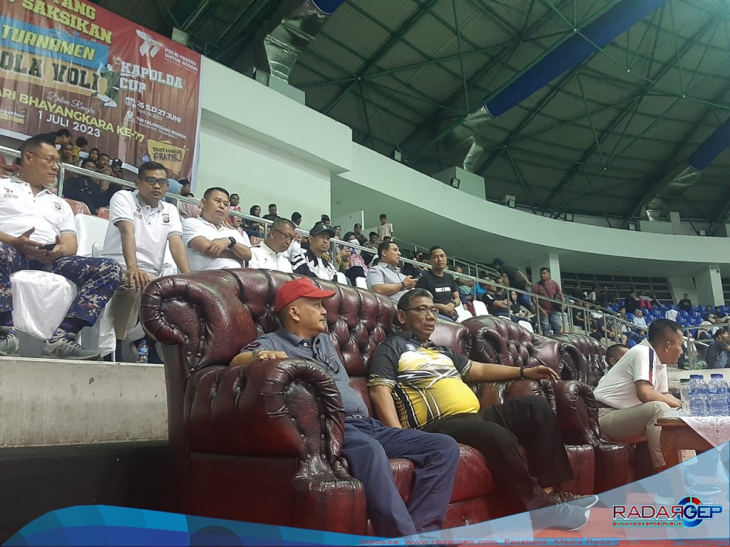 Saksikan Final Volly Ball Polres Kampar Raih Runner Up