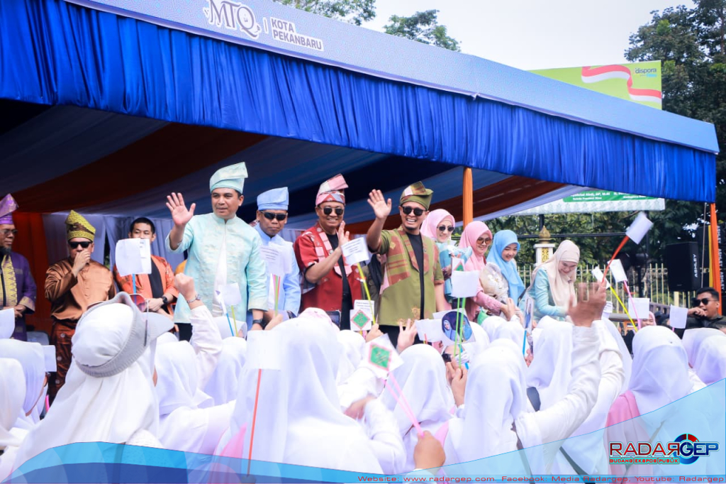 Hujan Tak Surutkan Semangat, MTQ ke-57 Pekanbaru Resmi Dibuka