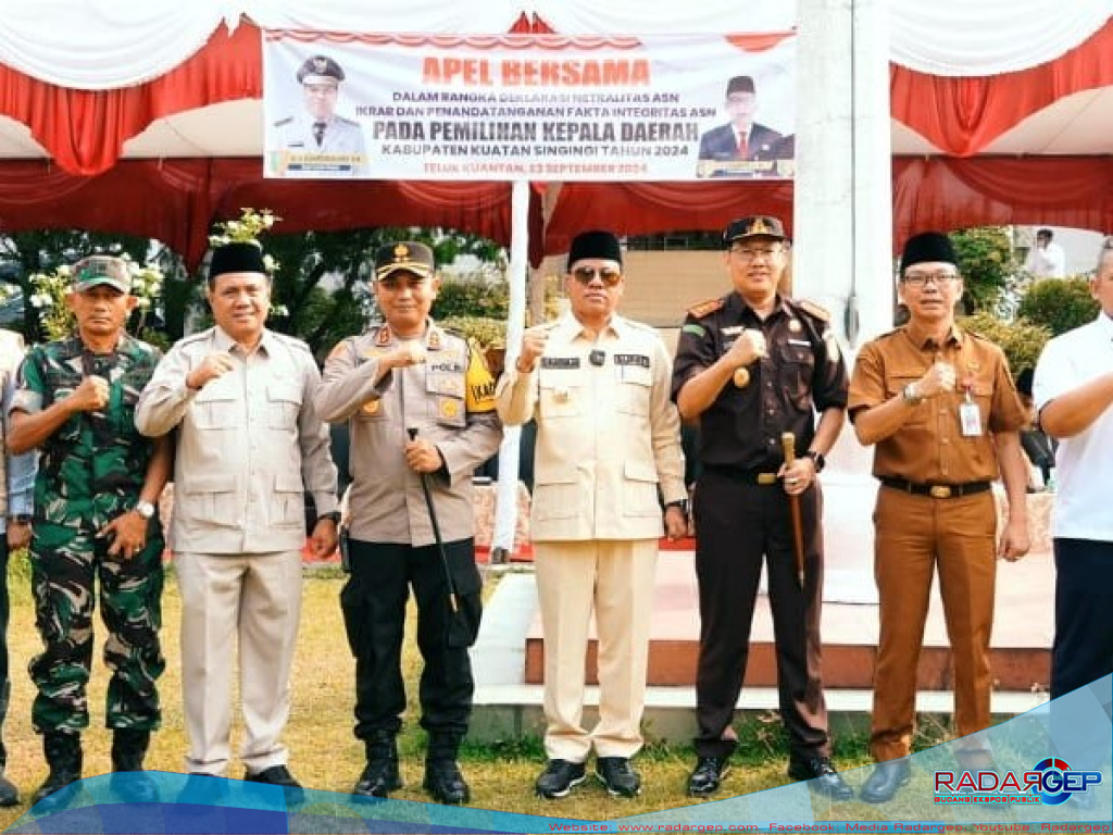 Bupati Harapkan Kuansing Jadi Contoh Terbaik dalam Berdemokrasi