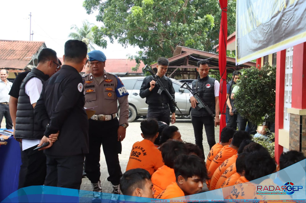 Polres Pelabuhan Belawan Tangkap 48 Pelaku Kejahatan Jalanan dalam Kurun Waktu Satu Bulan
