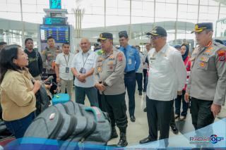 Operasi Ketupat Toba 2025 Usai, Pengamanan Lanjut: Kapolda Sumut Tinjau Arus Balik di Kualanamu
