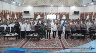 Bupati Rohil Hadiri Launching Polisi RW Jajaran Polda Riau