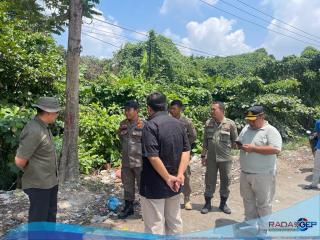 Sejumlah TPS Liar di Pekanbaru Ditimbun Dengan Tanah