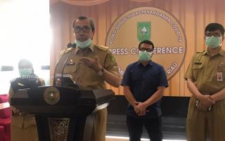 Pemprov Riau Susun Rencana  Penerapan PSBB