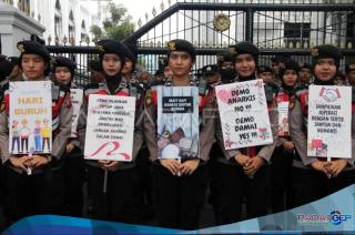 Pengamanan Humanis Warnai Perayaan May Day 2025 di Sumatera Utara