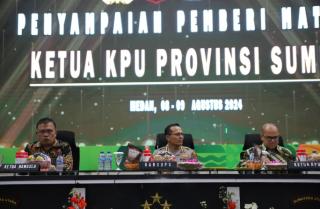 Ketua KPU SUMUT Narasumber Kegiatan Mantap Praja Toba 2024