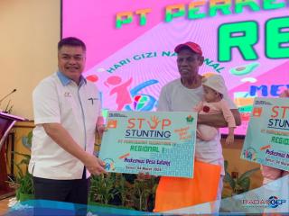 PTPN IV Regional I Dukung Program Pengentasan Stunting di Sumut Tahun 2024