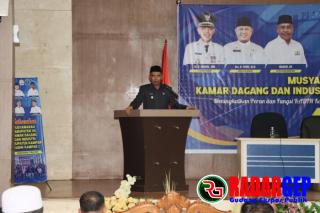 Buka Muskab Kadin, Pj Bupati Kampar : Kadin Mitra Srtategis Pemerintah