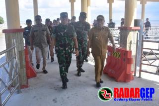 Bupati Bengkalis Sambut Kedatangan Danrem 031 Wira Bima