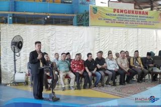 Bupati Rohil Lantik 1.304 Satlinmas dari 7 Kecamatan
