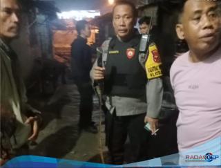 Kasat Samapta Polres Pelabuhan Belawan AKP Asrul Rambe Respon Cepat Tawuran di Bagan Deli