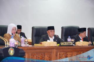 DPRD Kampar Gelar Paripurna Terkait Ranperda APBD 2023