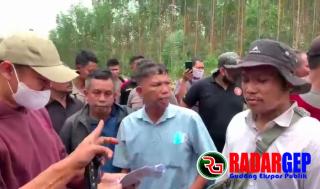 PT Arara Abadi Diduga Kerahkan Ratusan Orang Amankan Lahan Batin Sangeri