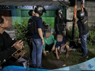 Tim Macan Polres Pelabuhan Belawan Tangkap Dua Pencuri Besi
