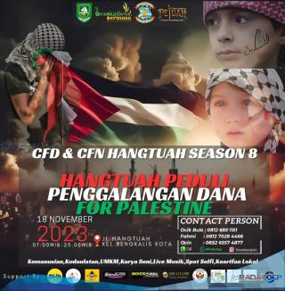 PETUAH EO Galang Donasi untuk Palestina di CFD Bengkalis