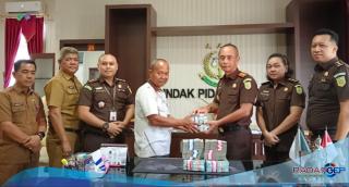 Pengembalian Uang Negara Sebanyak 320 Juta Diterima Oleh Kejari Kuansing