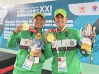 Mahasiswa Unimed Raih Medali Emas dan Perunggu di PON XXI Cabor Pentaque