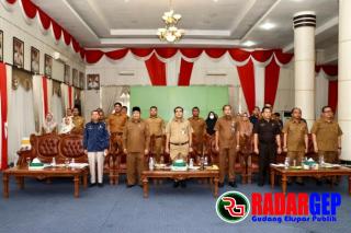 Penguatan Sinergi Pencegahan Korupsi Sektor Perizinan Dan PBJ Pada Pemerintah Daerah Menjelang Tahun Politik, Plt Sekda: Kampar Siap Dukung Program Dari KPK RI