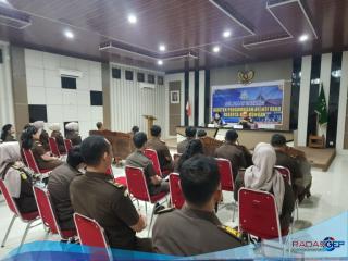 Aswas Kejati Riau Laksanakan Inspeksi di Kejari Rohul