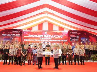 Polda Riau Gelar Groundbreaking RS Bhayangkara Presisi