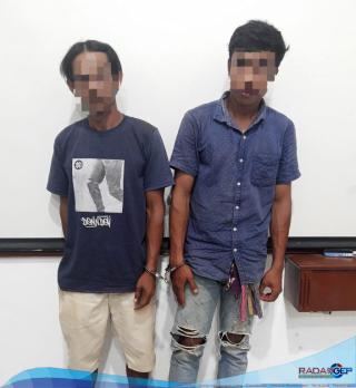 Respons Cepat Polres Simalungun, Dua Pelaku Pencurian TBS di PTPN-4 Bah Jambi Diamankan