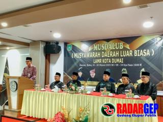 Buka Musdalub, Sekda Dukung Peran LAMR Kota Dumai Ditengah Masyarakat