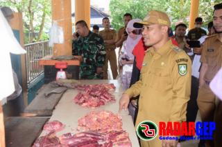Tindak Lanjut Arahan Mendagri, Bagus Santoso Langsung Sidak Ke Pasar Terubuk dan Pelabuhan Roro Bengkalis
