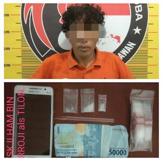 Sat Narkoba Polres Pelabuhan Belawan Tangkap Pengedar Narkoba