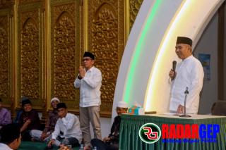 Hari Pertama Puasa, Pj Bupati Kampar Safari Ramadhan Di Masjid Arafah Bangkinang Kota