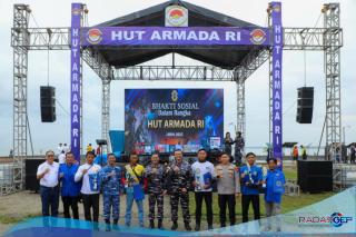 Wakapolda Sumut Hadiri Pembukaan KKRI, Bakes, dan Baksos HUT Armada RI ke-80 di Belawan